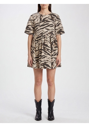 GANNI Dress Woman color Multicolor