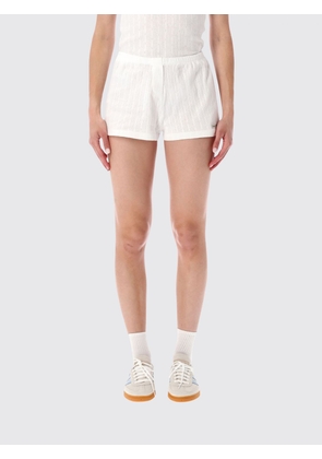 SPORTY & RICH Shorts Woman color White