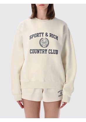 SPORTY & RICH Sweatshirt Woman color White