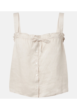 Velvet Izzie linen top