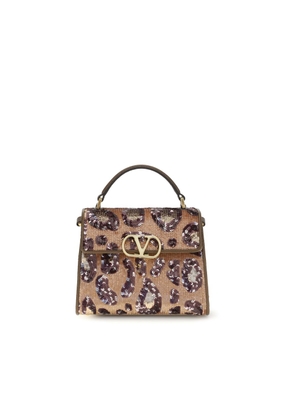 Valentino Garavani Multicolor Silk Handbag