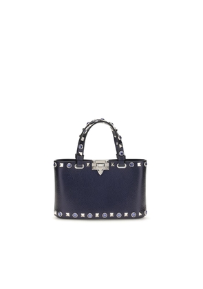Valentino Garavani Black Calf Leather Bos Taurus Accessories