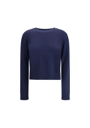 Lisa Yang Blue Cashmere Sweater - 1