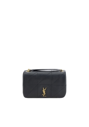 Saint Laurent Black Lamb Ovis Aries Aries Shoulder Bag