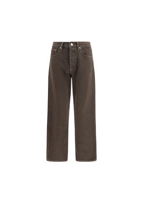 Sunflower Brown Cotton Relaxed Fit Jeans - W30