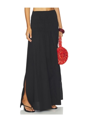 CLOSED Gathered Skirt in Black. Size S. Also in M, L, XL.