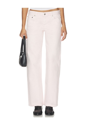 EB Denim Low Rise Baggy Jean in Pink. Size 23. Also in 24, 25, 26, 27, 28, 29.