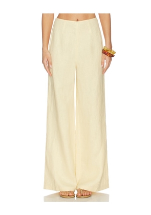 FAITHFULL Syna Pant in Yellow. Size S. Also in XS, M, L, XL.