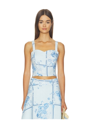 Favorite Daughter The There For You Top in Blue. Size 0. Also in 2, 4, 6, 8, 10.