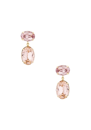 Jennifer Behr Lenora Earrings in Rose.