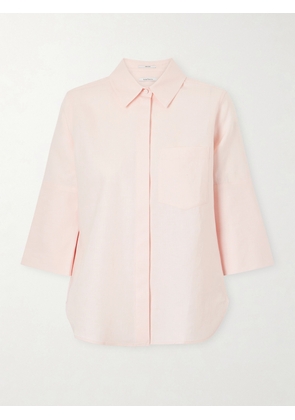 Another Tomorrow - Linen-canvas Shirt - Pink - IT36,IT38,IT40,IT42,IT44,IT46,IT48,IT50