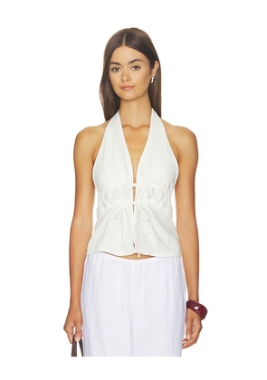 MORE TO COME Belle Top in White. Size XXS. Also in XS, S, M, L, XL.
