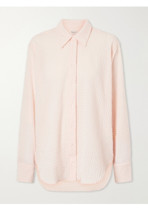 Hunza G - Seersucker Shirt - Pink - S/M,M/L,L/XL