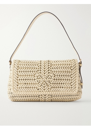 Anya Hindmarch - The Nesson Woven Leather Shoulder Bag - Neutrals - One size
