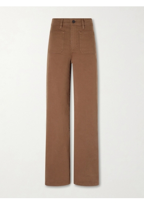 FRAME - Le Slim Palazzo High-rise Wide-leg Jeans - Brown - 23,24,25,26,27,28,29,30,31,32,33