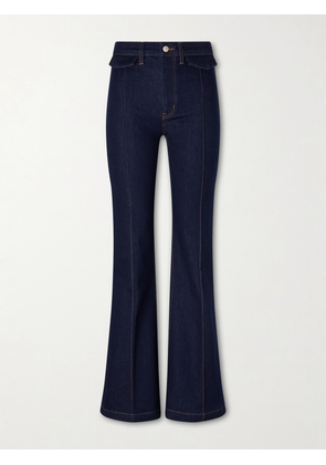 FRAME - The Icon Mid-rise Flared Jeans - Blue - 23,24,25,26,27,28,29,30,31,32,33