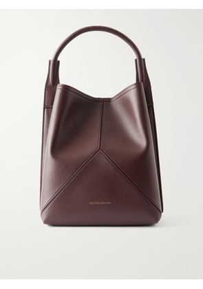 Victoria Beckham - The Victoria Bucket Leather Bag - Burgundy - One size