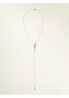 Nikos Koulis - 18-karat White Gold Diamond Necklace - One size