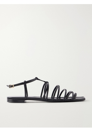 Jil Sander - Hydra Leather Sandals - Black - IT35,IT36,IT37,IT37.5,IT38,IT38.5,IT39,IT39.5,IT40,IT41