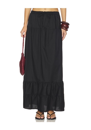 PEIXOTO Riley Maxi Skirt in Black. Size S. Also in XS, M, L, XL.