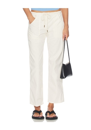 RE/DONE Laguna Pants in Cream. Size 23. Also in 24, 25, 26, 27, 28, 29, 30, 31, 32.