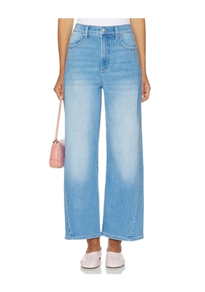 PISTOLA Kyra High Rise Bowed Ankle Jeans in Blue. Size 23. Also in 24, 25, 26, 27, 28, 29, 30, 31.