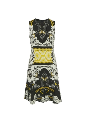 Etro Pre-Owned floral-print mini dress - Black