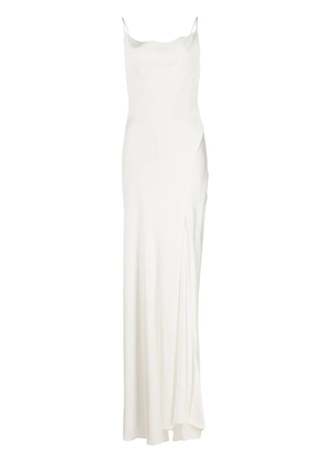 Simkhai Finley crepe satin gown - White