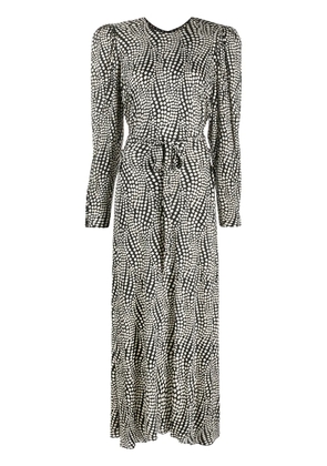 ISABEL MARANT Telenda polka-dot print dress - Black