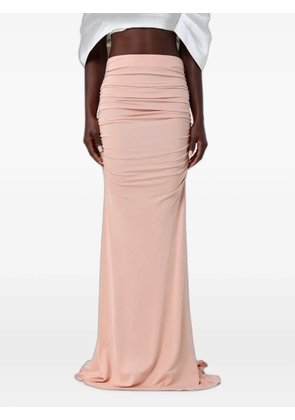 Elisabetta Franchi ruched-detail skirt - Pink