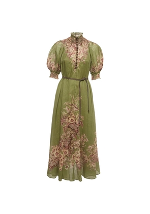 ZIMMERMANN floral-print maxi dress - Green