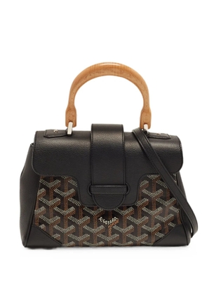 Goyard Pre-Owned 2019 mini Saigon Souple satchel bag - Black
