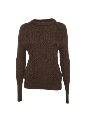 Polo Ralph Lauren Vintage cable-knit sweater - Brown