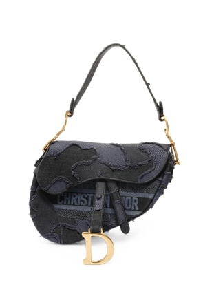 Christian Dior Pre-Owned 2020 Saddle shoulder bag - Blue