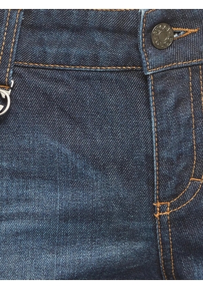 Gucci Pre-Owned Interlocking G faded jeans - Blue
