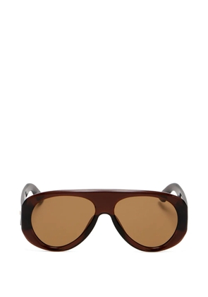 Le Specs Dream Boat sunglasses - Brown
