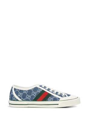 Gucci GG Supreme Web-detail sneakers - Blue