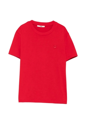 Maje heart-embroidered T-shirt