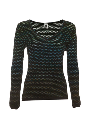 Missoni Pre-Owned patterned knit sweater - Black