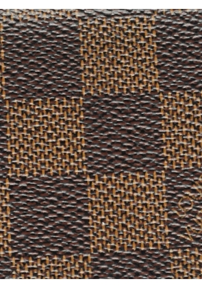 Louis Vuitton Pre-Owned 2004 Business Damier Ebène card holder - Brown
