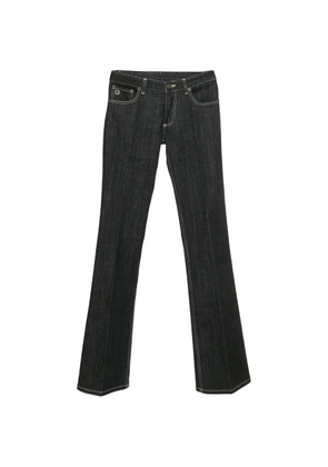 Louis Vuitton Pre-Owned straight-fit jeans - Black