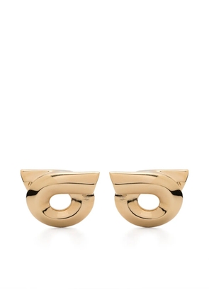 Ferragamo Gancini 18 stud earrings - Gold