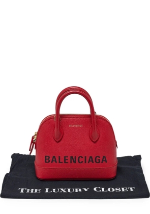 Balenciaga Pre-Owned Ville XXS logo-print tote bag - Red