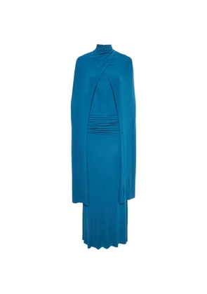 CHATS BY C.DAM Valeris draped maxi dress - Blue