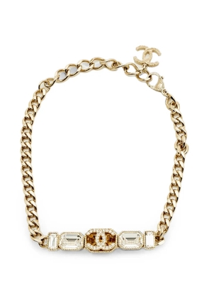 CHANEL Pre-Owned CC turn-lock necklace - Gold