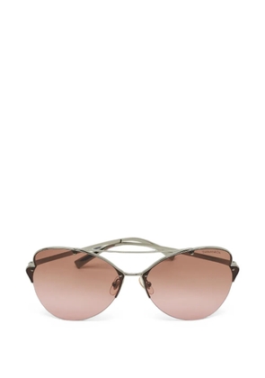 Tiffany & Co. butterfly-frame sunglasses - Silver