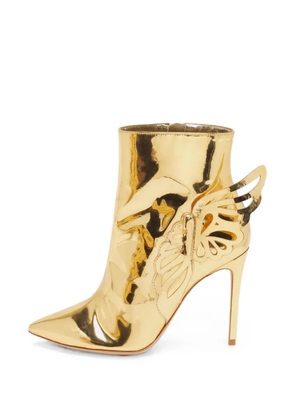 Sophia Webster Heavenly butterfly ankle boots - Gold