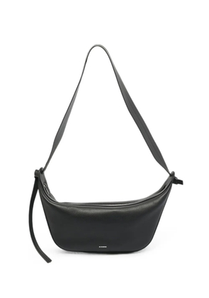 Jil Sander Pre-Owned small Knot leather shoulder bag - Black