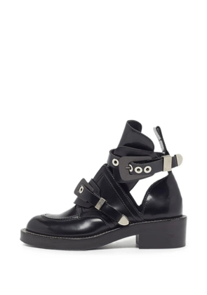 Balenciaga Pre-Owned Ceinture buckled boots - Black