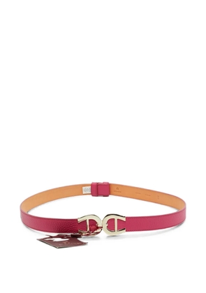 Aigner Vintage leather belt - Pink